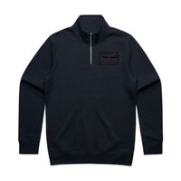 AS Colour - Stencil Half Zip Crew Thumbnail