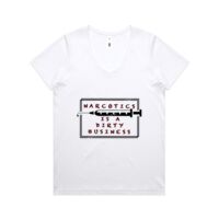 AS Colour - Women's Maple V Neck Tee Thumbnail