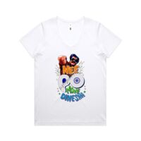 AS Colour - Women's Maple V Neck Tee Thumbnail