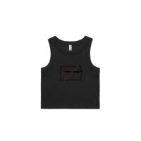 AS Colour - Wo's Organic Rib Crop Tank Thumbnail