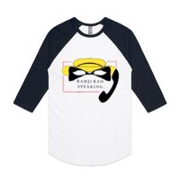 AS Colour - 3/4 Raglan Baseball Sleeve Tee Thumbnail