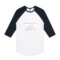 AS Colour - 3/4 Raglan Baseball Sleeve Tee Thumbnail